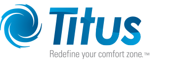 Titus Logo Titus redefine your comfort zone